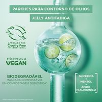 Garnier Tissue Mask Hyaluronic Cryo Jelly antifadiga para peles cansadas