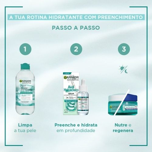 Skin Active agua micelar Aloe Hialurónico