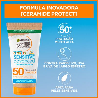 Protetor Solar Garnier Ambre Solaire Sensitive Advanced Kids