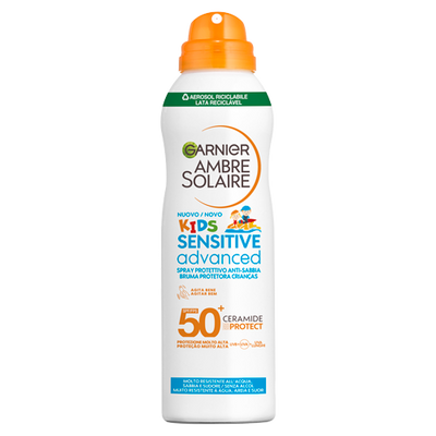 Protetor Solar Garnier Kids Sensitive Advanced Spray