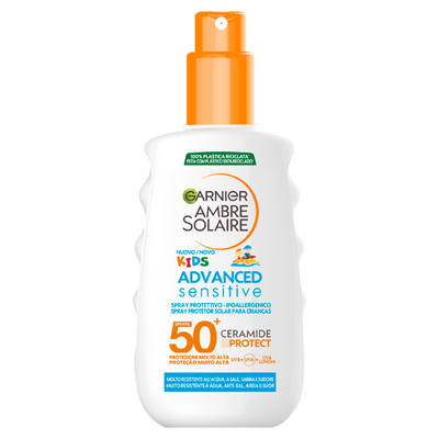 Protetor Solar Garnier Kids Sensitive Advanced Spray
