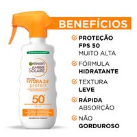 Spray Familiar Hydra24h Protect Ambre Solaire FPS 50+ 300ml