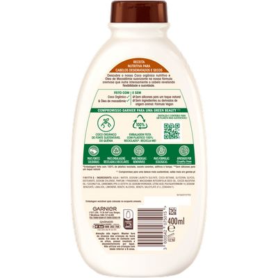 Shampoo Leite Coco