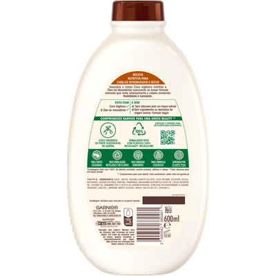 Shampoo Leite Coco