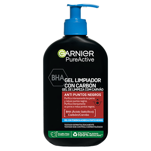 Gel limpiador carvao