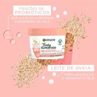 Garnier Body Superfood Creme Hidratante Hipoalergénico de Leite de Aveia e Probióticos