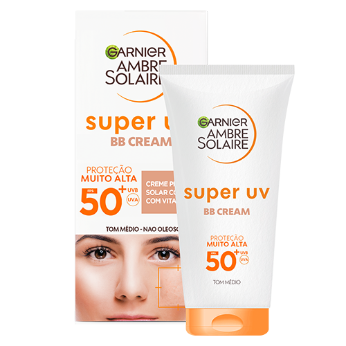 Protetor Solar com cor BB Cream Super UV FPS50