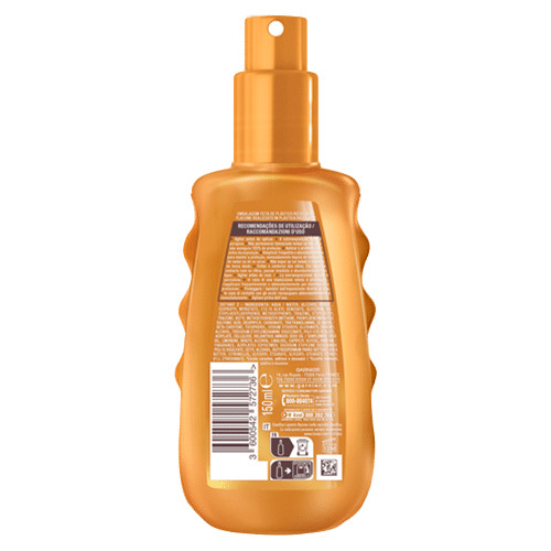Spray Protector Ideal Bronze SPF50 embalagem 150 ml