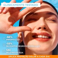 Fluido Facial Diário Anti-Imperfeições Super UV com Niacinamida e FPS50+