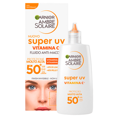Fluido Facial Diário Anti-Manchas Super UV com Vitamina C e FPS50+