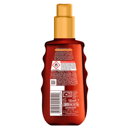 Garnier Ambre Solaire Ideal Bronze Óleo Protetor SPF20 150ml