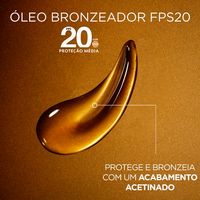 Garnier Ambre Solaire Ideal Bronze Óleo Protetor SPF20 150ml