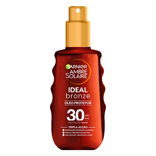 Protetor Solar Garnier Ideal Bronze Óleo Spray SPF30 150ml