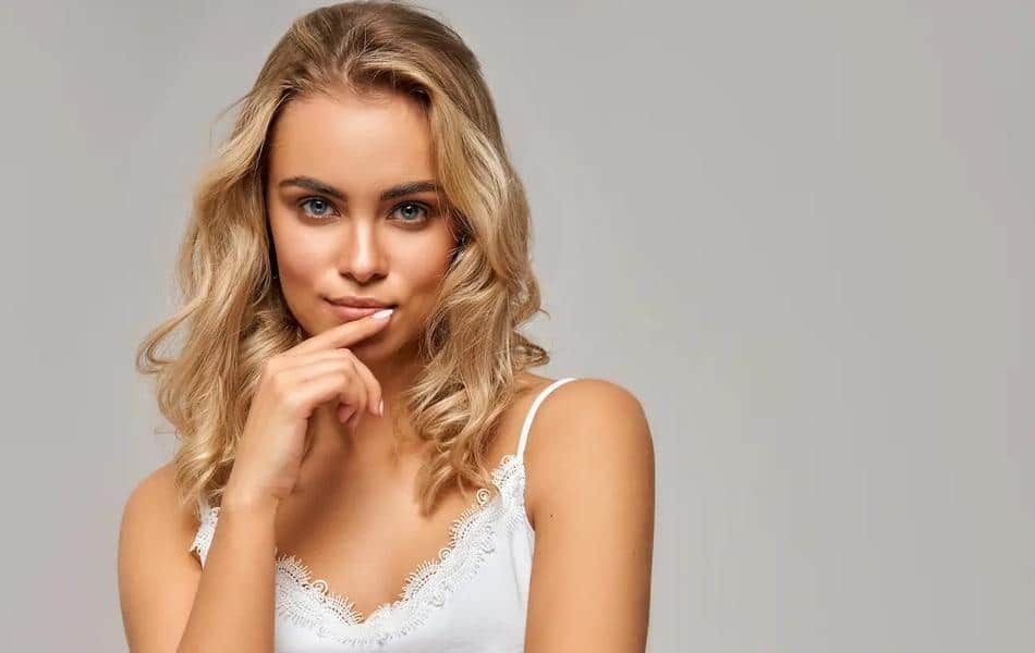 balayage loiro platinado