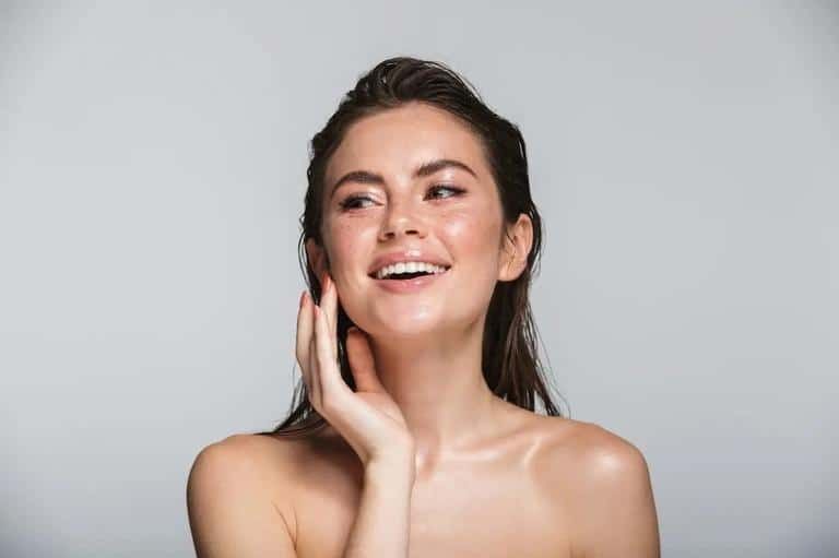 cabelo efeito molhado