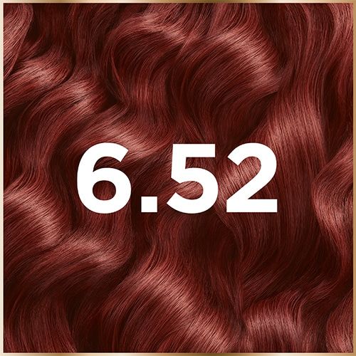 Tonalidade 6.52 Louro Escuro Groselha