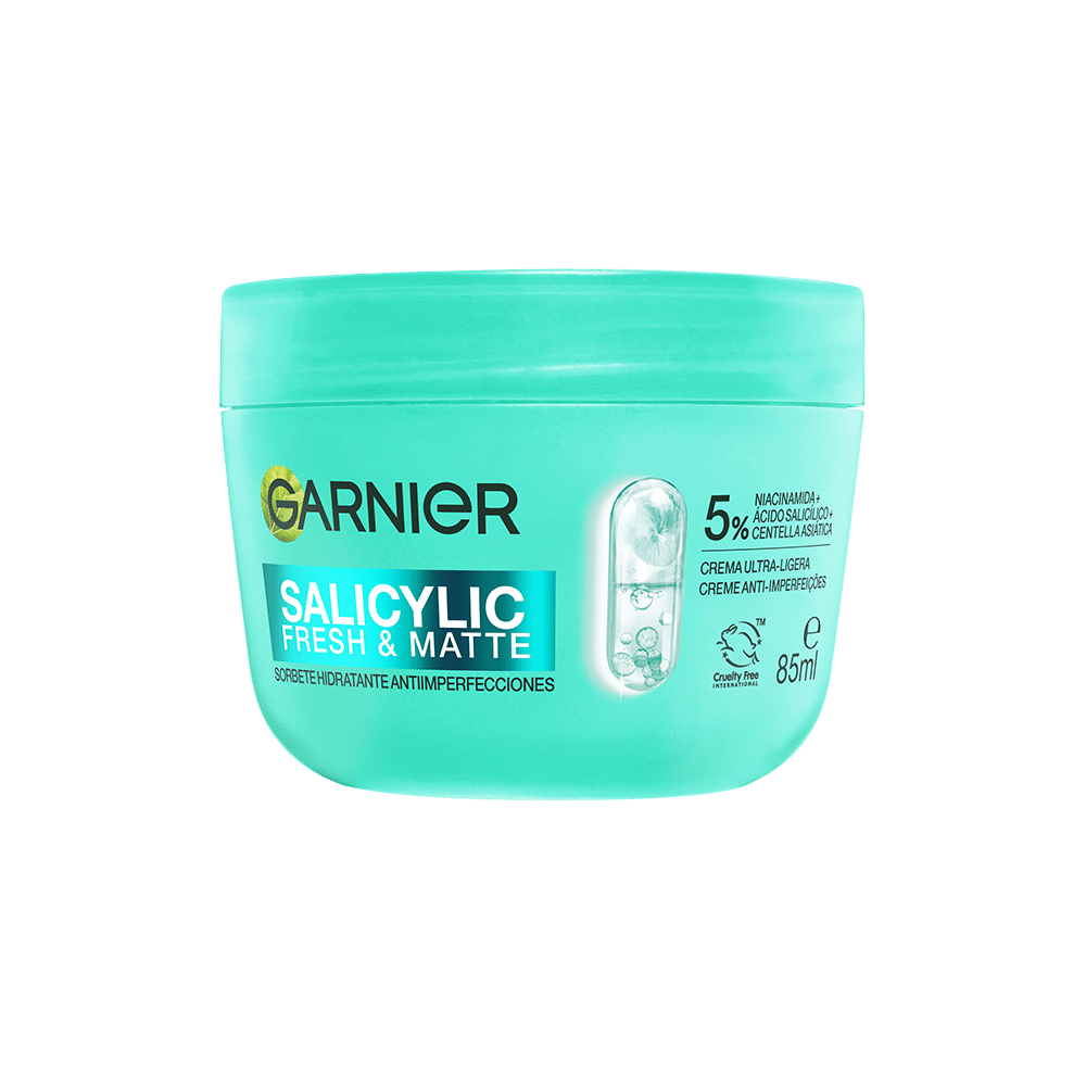 Garnier Salicylic Fresh&Matte Sorvete Hidratante Antiimperfeções