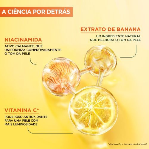Creme para contorno de olhos com Vitamina C