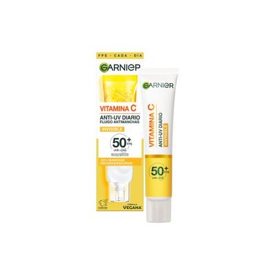 Garnier SkinActive Vitamina C* Fluido UV Diário Iluminador Invisível 40ml