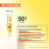Garnier SkinActive Vitamina C* Fluido UV Diário Iluminador Invisível 40ml