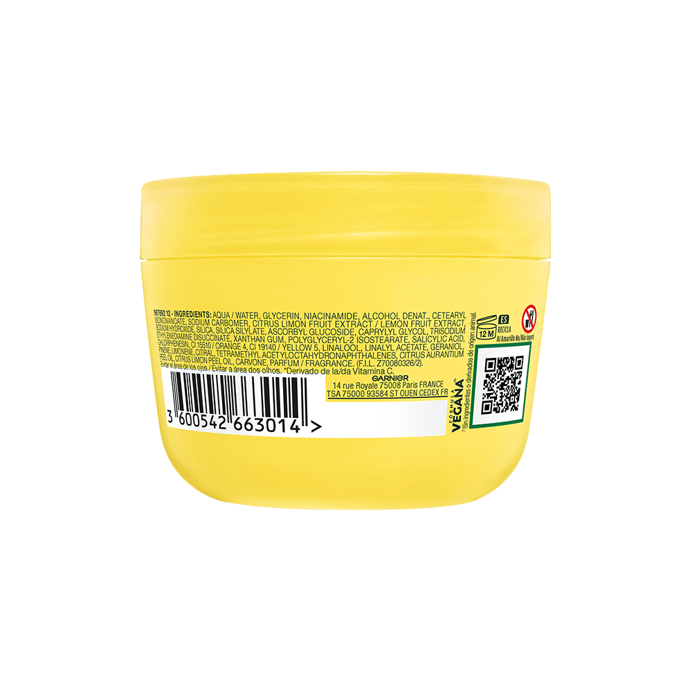 Garnier Vitamina C* Fresh&Bright Sorvete Hidratante Antimanchas