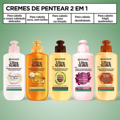 Creme de Pentear 2 em 1: Nutrição Intensa