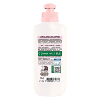 Creme de Pentear 2 em 1: Hidratação Suave