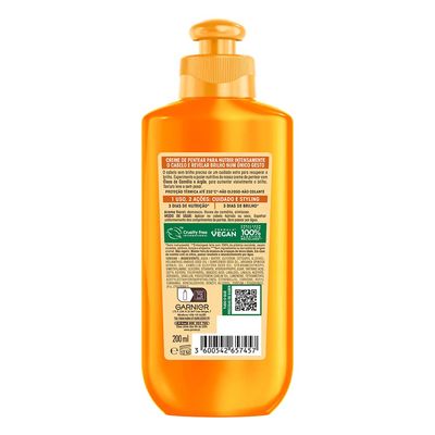 Crema de Peinar 2 en 1: Nutrição & Brilho