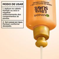 Crema de Peinar 2 en 1: Nutrição & Brilho