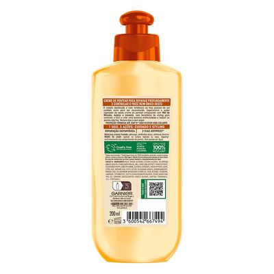 Creme de Pentear 2 em 1: Reparação Antifrizz