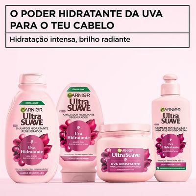 Creme Pentear Uva Hidratante