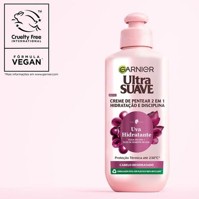 Creme Pentear Uva Hidratante