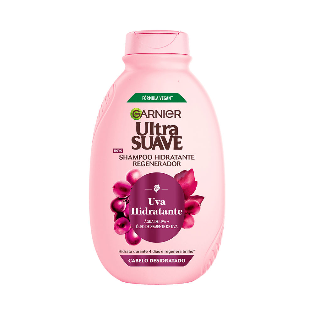 Shampoo Hidratante Regenerador de Uva
