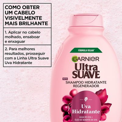 Shampoo Uva Hidratante
