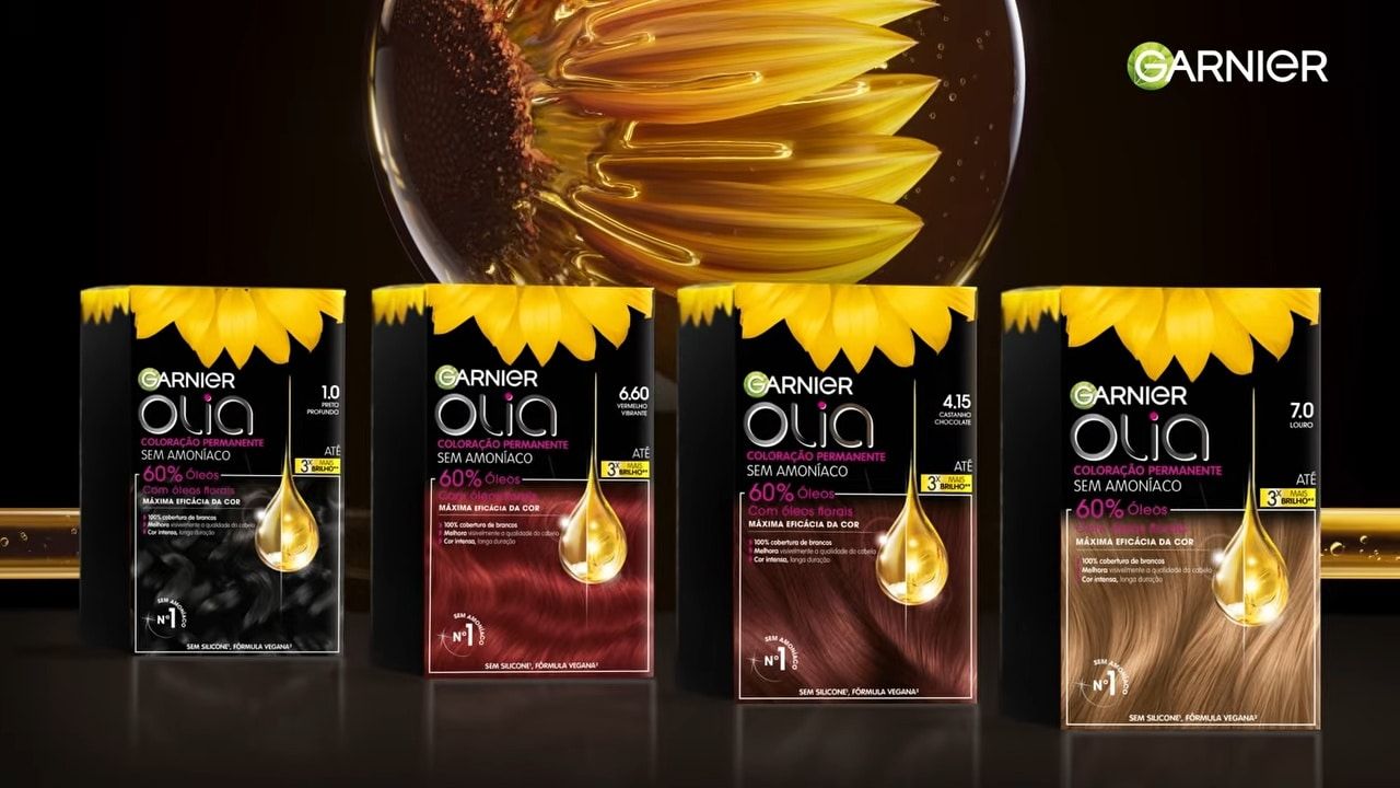Video de Confa en Olia el tinte para el cabello numero 1 sin amonaco enriquecido con aceites