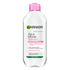 Garnier Água Micelar Tudo em 1: Limpa, remove a maquilhagem, elimina as impurezas e hidrata.