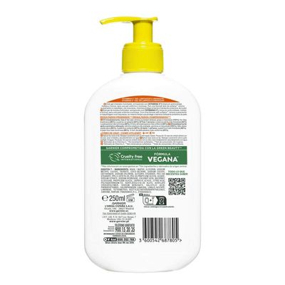 Imagen emvase trasera Garnier Skin Active Gel de Limpeza Vitamina C