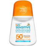 Garnier Ambre Solaire Kids Sensitive Advanced Roll-On com Cor FPS50+