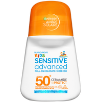 Garnier Ambre Solaire Kids Sensitive Advanced Roll-On com Cor FPS50+