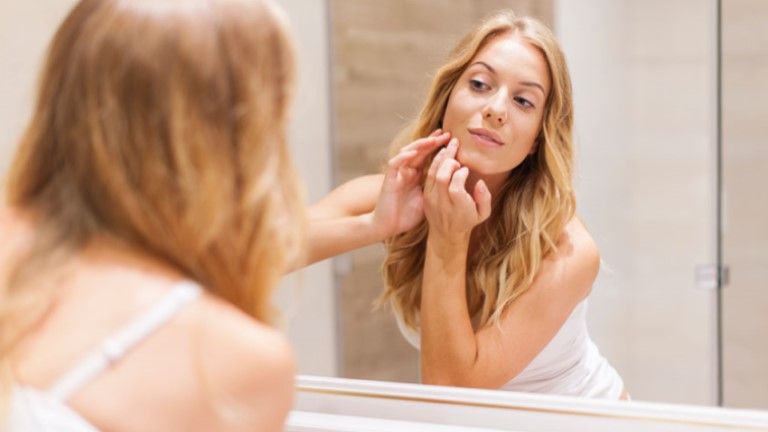 corrigir borbulhas e pontos negros