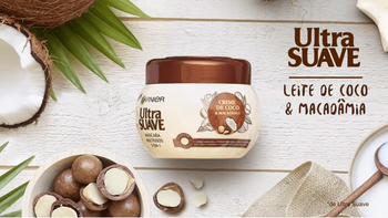 Leite de Coco e Macadâmia Cabelo Ultra Suave