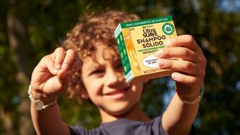 Shampoo sólido Ultra Suave, Zero desperdício