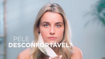 pele desconfortável