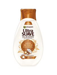 gel de banho leite de coco e macadâmia