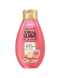 loção de banho rosa