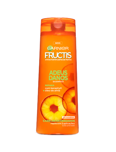 cabelo fructis adeus danos shampoo
