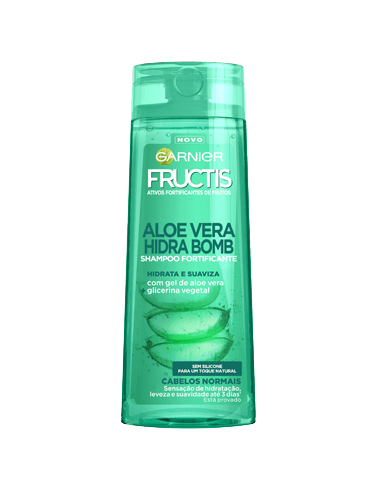 cabelo fructis aloe vera hidra bomb shampoo