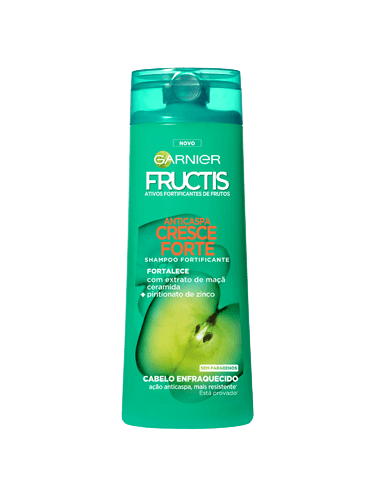 cabelo fructis cresce forte shampoo anticaspa