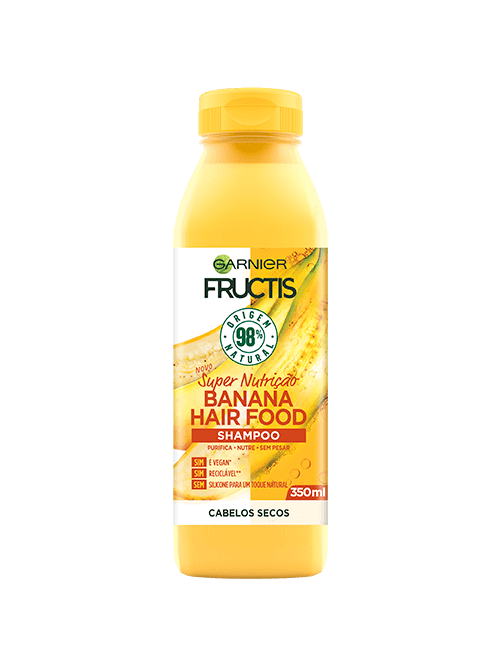 fructis hairfood shampoo banana