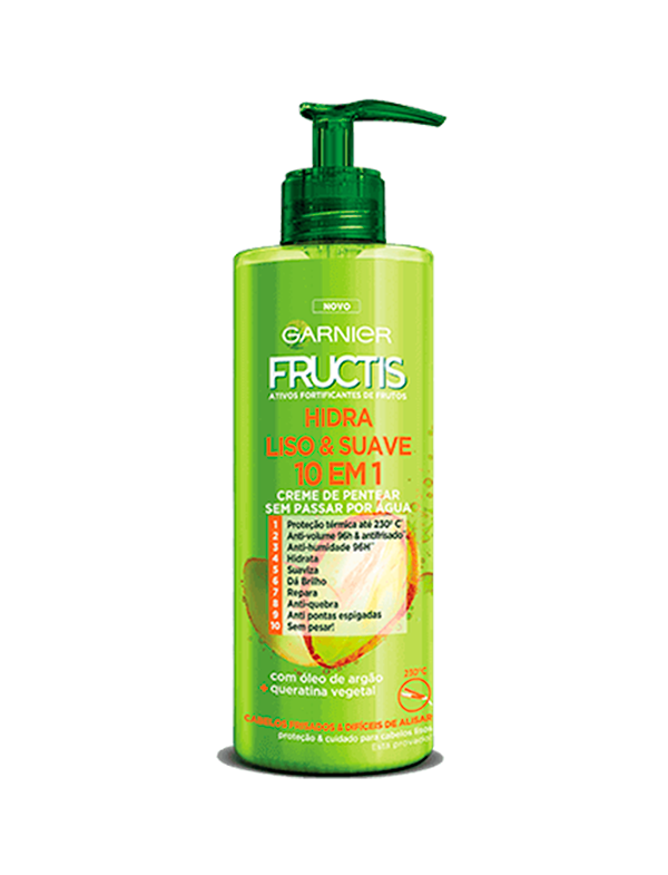 fructis hidra liso suave creme pentear